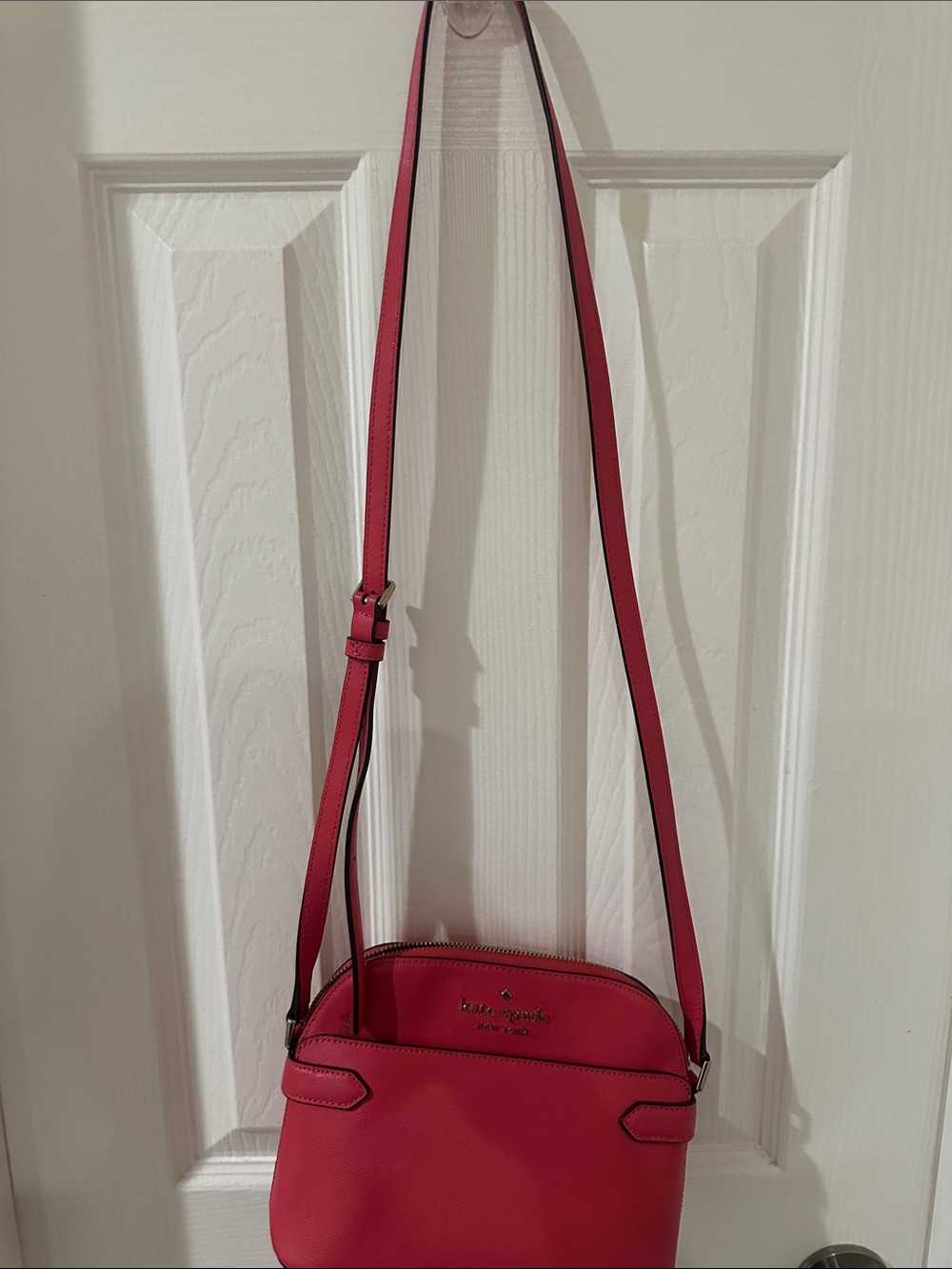 kate spade Hot Pink Leather Crossbody Bag